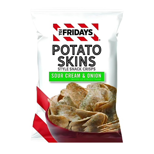 TGI FRIDAYS POTATO SKINS SOUR CREAM AND ONION 85,1g