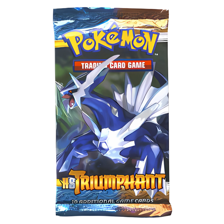 POKEMON - HEARTGOLD & SOULSIVER - TRIUMPHANT BOOSTER PACK (ENGLISH)