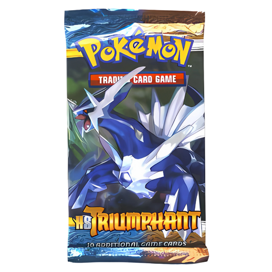 POKEMON - HEARTGOLD & SOULSIVER - TRIUMPHANT BOOSTER PACK (ENGLISH)