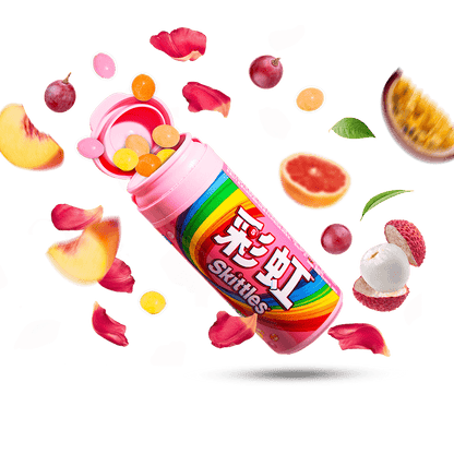 Skittles Candy Drop Flower & Fruit 30g