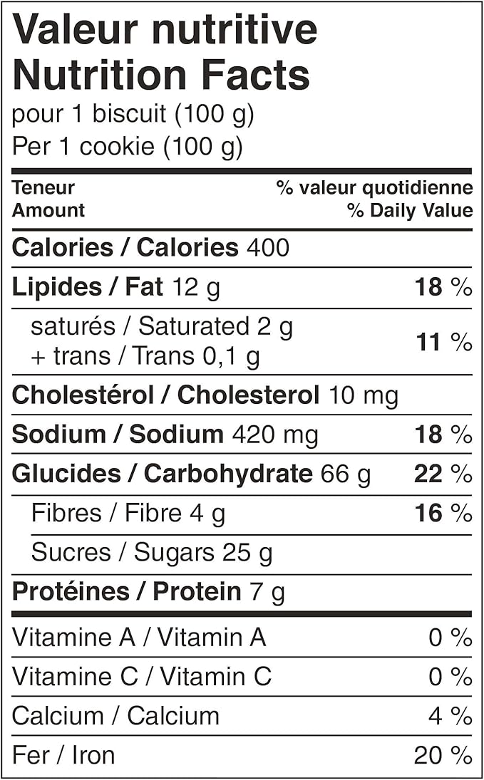 Biscuit Big Daddy Avoine 100g
