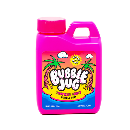 Bubble Jug Tropical Fruit Bubble Gum 55g
