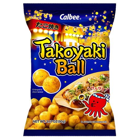 Calbee Takoyaki Ball Japanese Style Bbq Sauce 90g