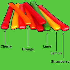 Mike and Ike Filled Ropes 85g