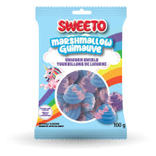 Sweeto Marshmallow Unicorn Swirls 100g