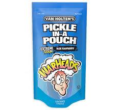 Van Honten's Jumbo Warheads Blue Raspberry Pickle