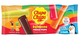Chupa Chups Squeezee Freeze Pops 540g