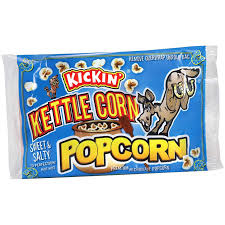 Ass Kickin' Kettle Corn Popcorn Sweet & Salty Not Hot 99.2g