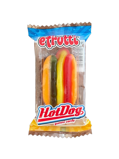 eFrutti Mini Hot Dog Gummi Candy 9g