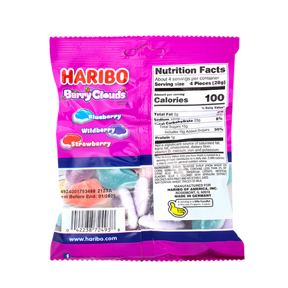 Haribo Berry Clouds 88g