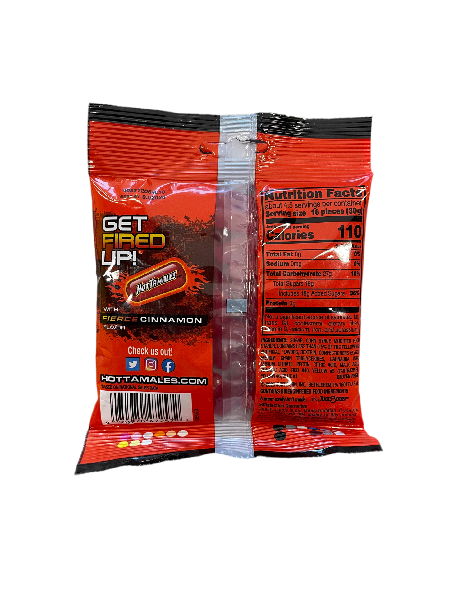 Hot Tamales Fierce Cinnamon 141g