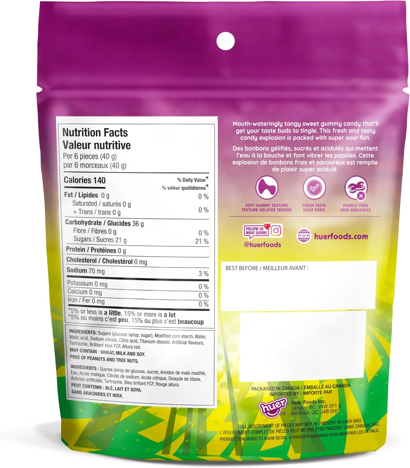 Huer Sour Plus 180g