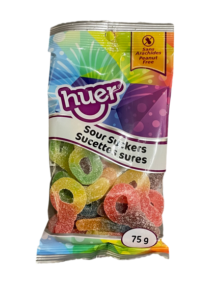 Huer Sour Suckers 75g