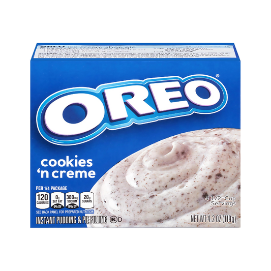 Oreo Cookie 'n Cream  Instant Pudding and Pie Filling 119g