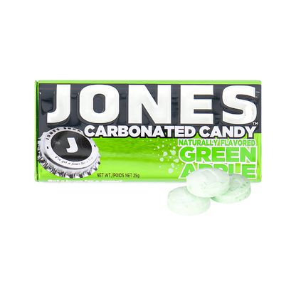 Jones Carbonated Candy Green Apple 28g