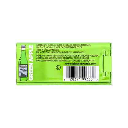 Jones Carbonated Candy Green Apple 28g