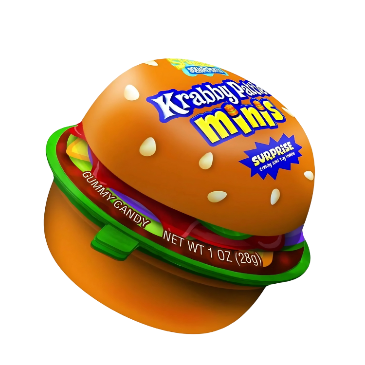 Krabby Patties Mini Surprise 28g