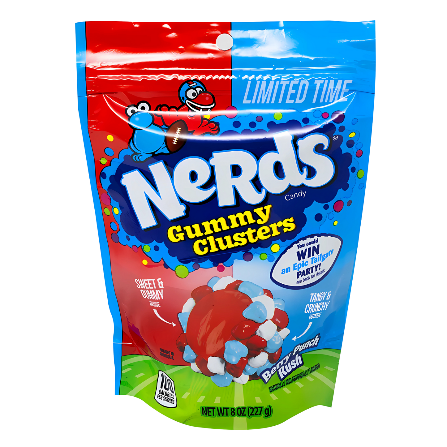 Nerds Gummy Cluster Berry Punch Rush 227g