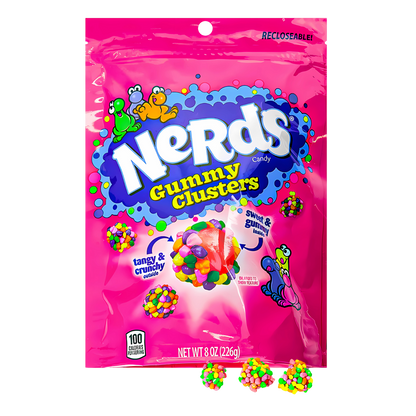Nerds Gummy Clusters Rainbow 226g