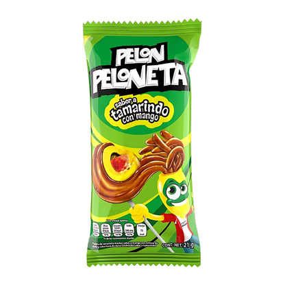 Pelon Peloneta Tamarind with Mango Lollipops 21g
