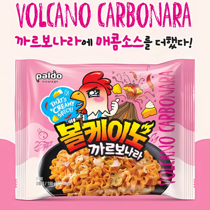 Paldo Volcano Carbonara Chicken Noodle 130g