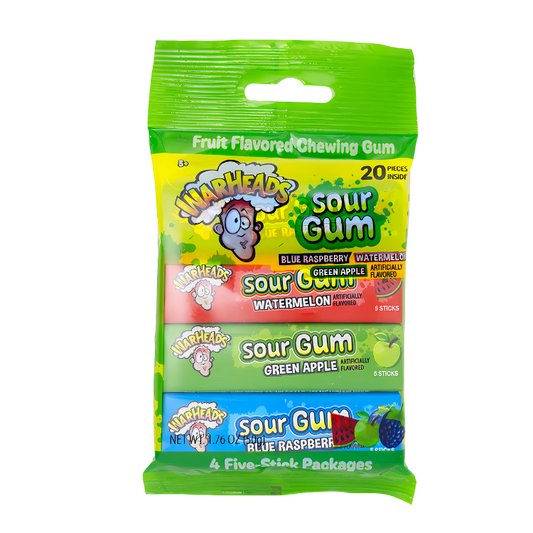 WARHEADS SOUR GUM 50g