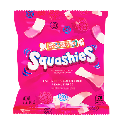 Squashies Raspberry & Cream 141g