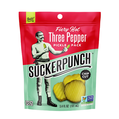 SuckerPunch Gourmet Fiery Hot Three Pepper 101mL