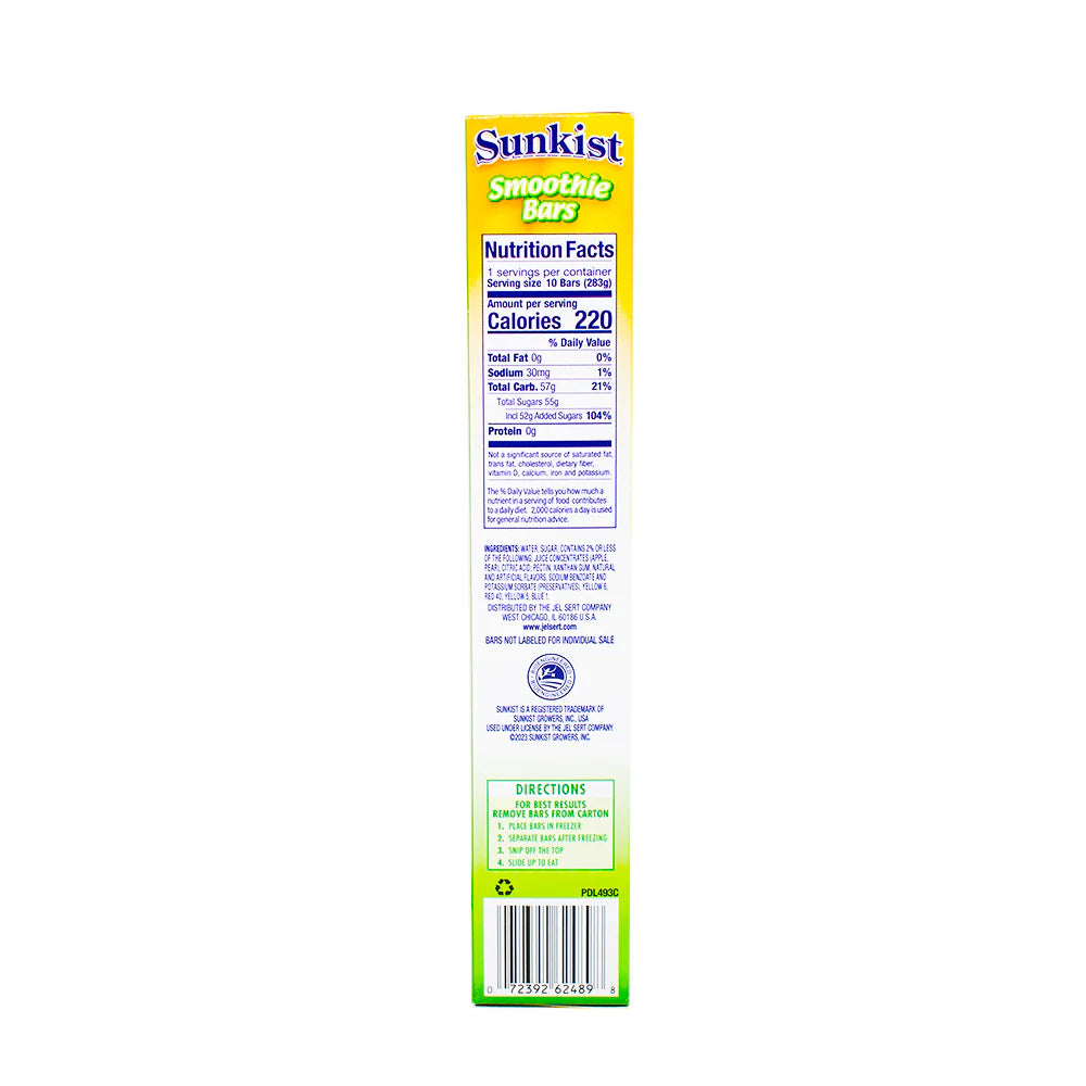 Sunkist Smoothie Bars 283.5g