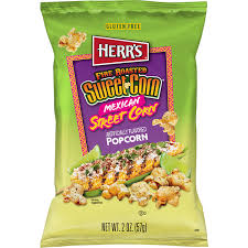 Herrs Mexican Street Corn - Sweet Corn Popcorn 43g