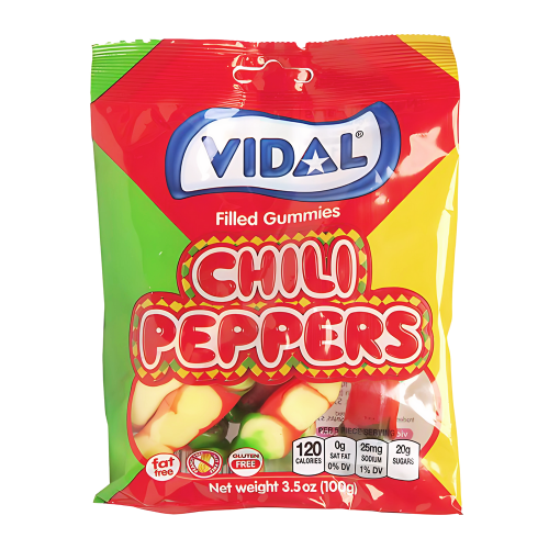 Vidal Chili Peppers 99g