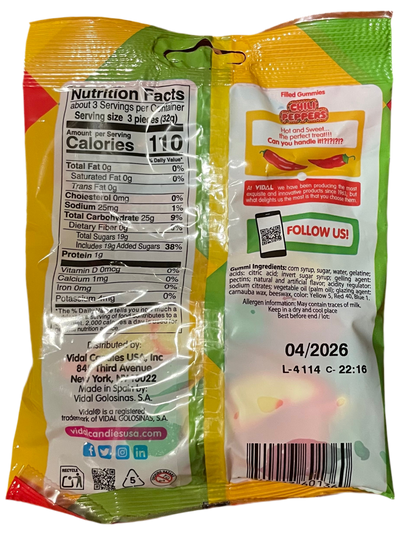 Vidal Chili Peppers 99g