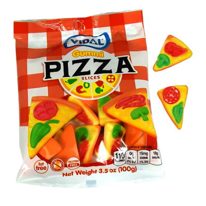 Vidal Gummi Pizza 100g
