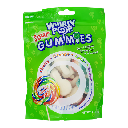 Whirly Pop Sour Gummies  213g